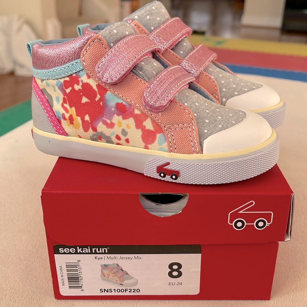See Kai Run Kya Multi Jersey Mix Size 8 NEW IN BOX